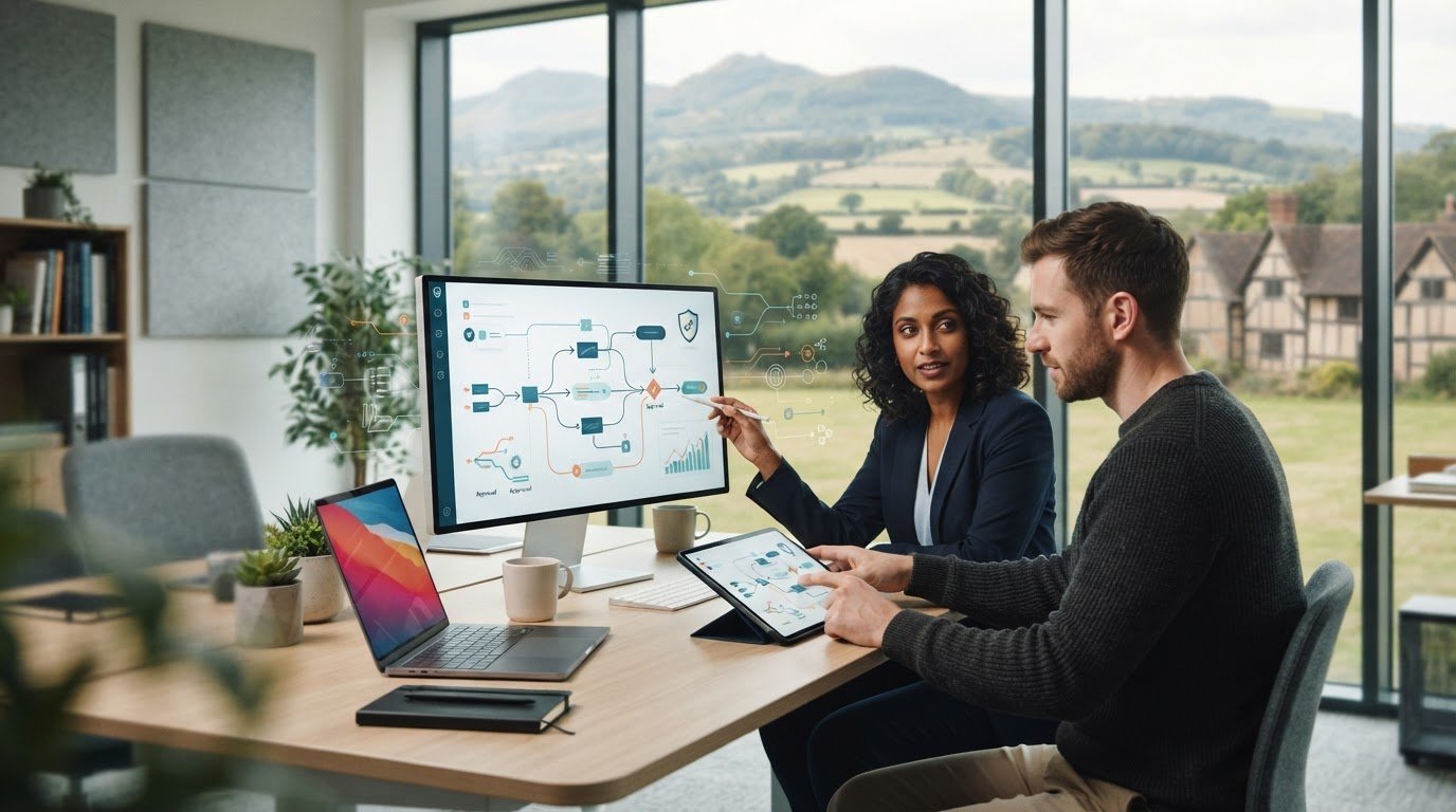 Using AI in Custom Web Apps for Worcestershire Firms