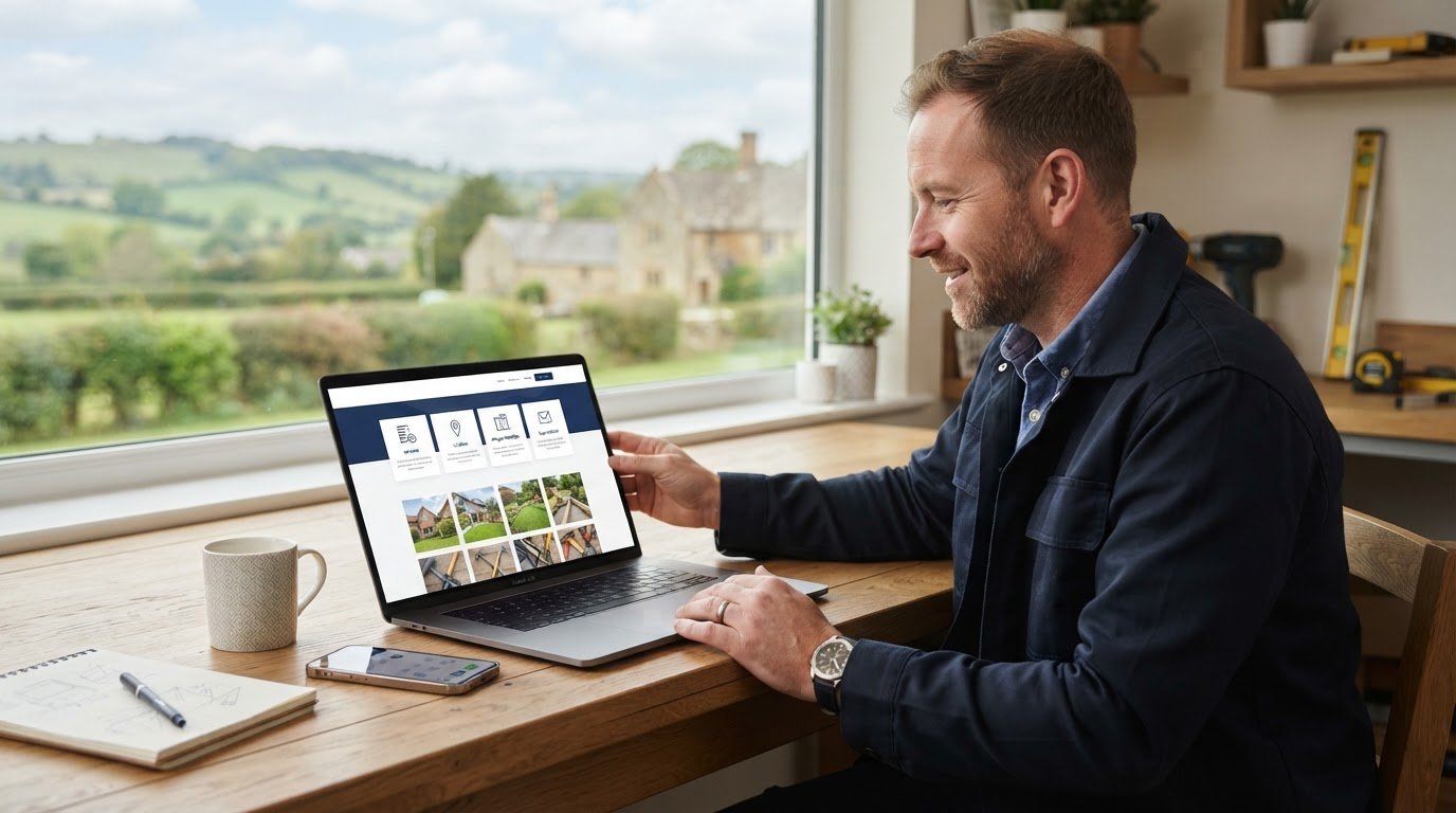 Professional Website for Tradesmen in Worcestershire: Turn Local Searches into Enquiries